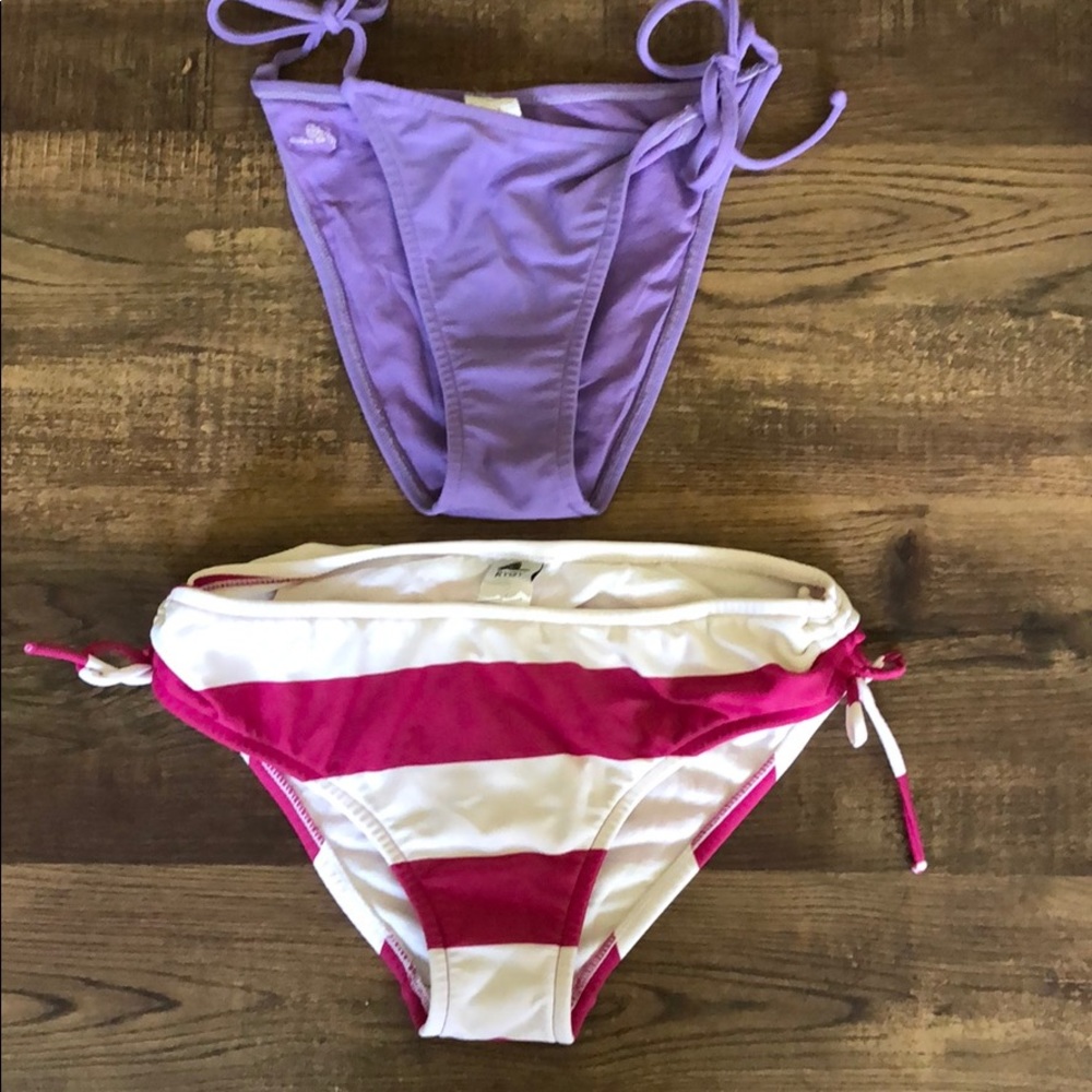 Two RYGY Bathing suit bottoms
